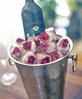 Wedding DIY Frozen Roses